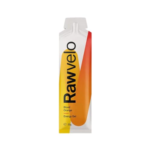 Rawvelo Energy Gels - Multiple Flavours Available - Vegan & Natural Cycling, Hiking, Running Gels with 20g Carbohydrates