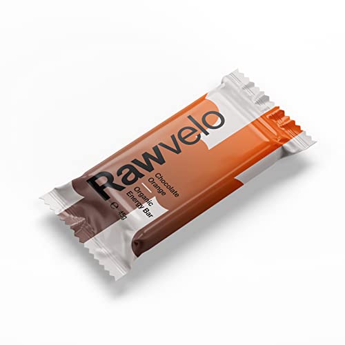 Rawvelo Organic Energy Bars - Multiple Flavours Available - Wheat & Gluten Free Vegan Protein Bar - Plant-Based Sports Nutrition