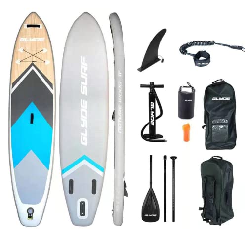 Glyde Paddle Boards Inflatable Stand Up Paddle Board With Board Accessories